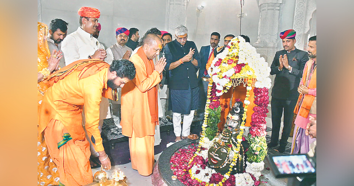 Nation witnessing ‘Amritkal,’ a grand Ram temple is also being built, says CM Yogi